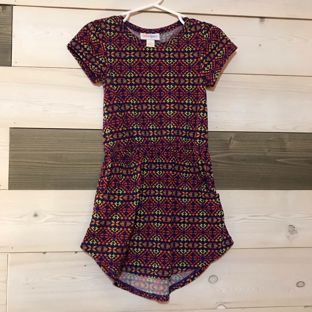 LulaRoe ⚜️ Aztec Design Mae Dress w/ Pockets